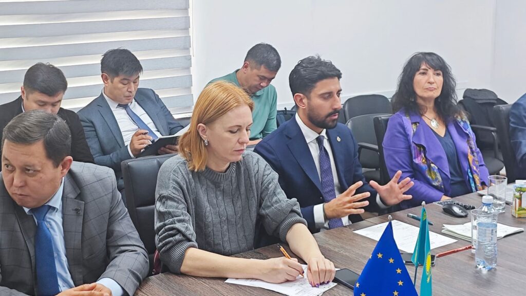 Визит европейских экспертов ведущего партнёра проекта Жанарту